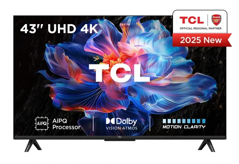 Tcl 43 Inch 43V6C 4K Hdr Google Tv | FoneXpress Kenya Kenya