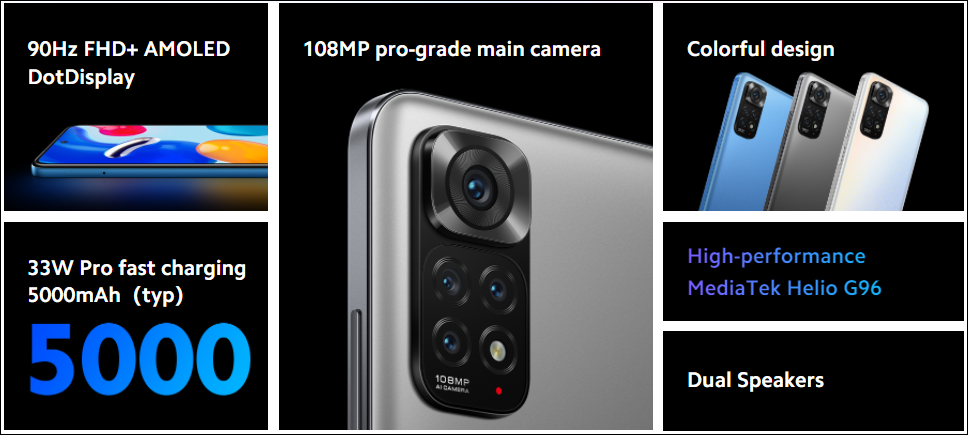 Redmi Note 11s Dual Sim 6gb/128gb - FoneXpress