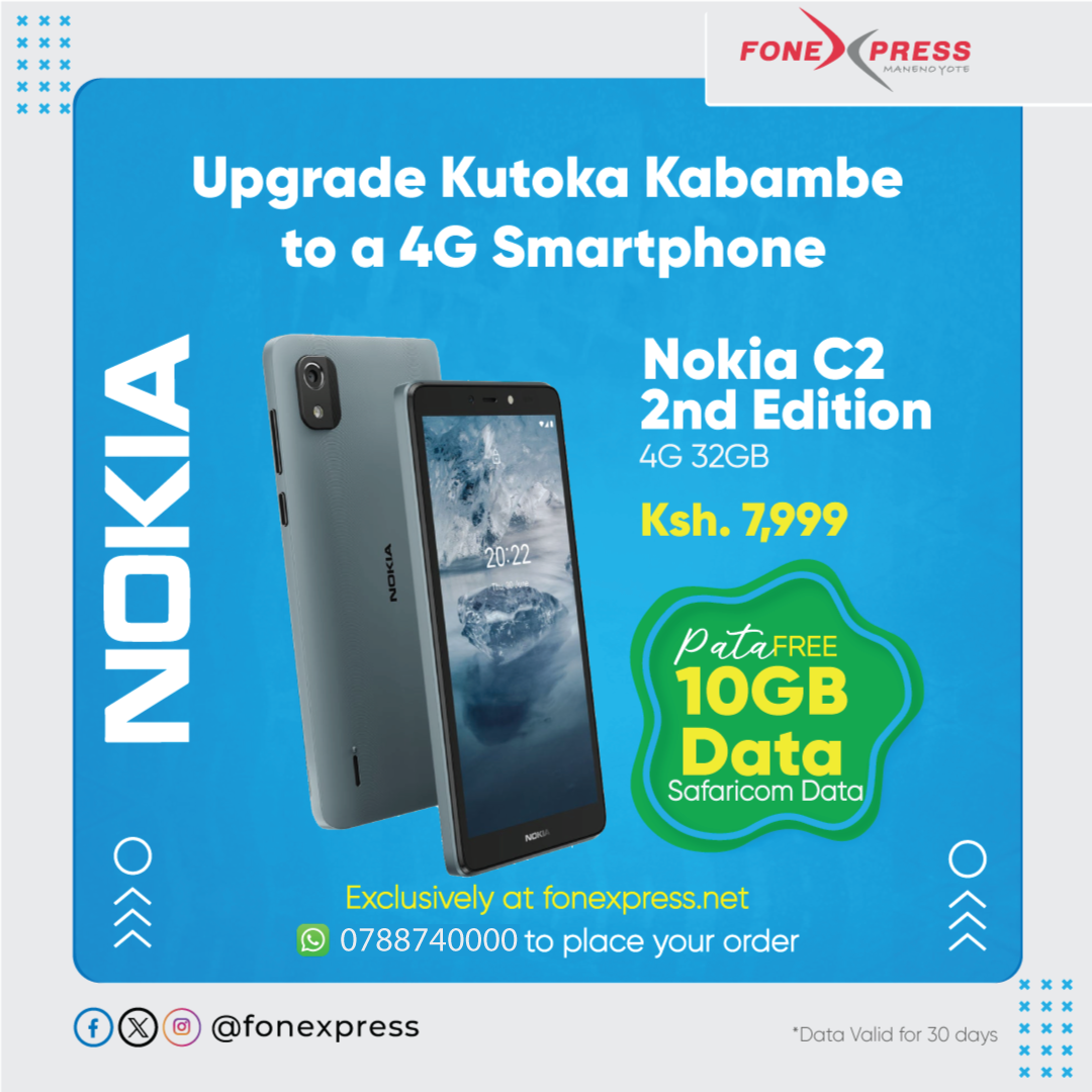 Nokia C2 2nd Edition 4G Dual Sim 1GB/32GB - FoneXpress