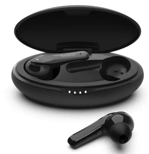 Belkin Sound Form Move Plus Wireless Earbuds -PAC002-Black