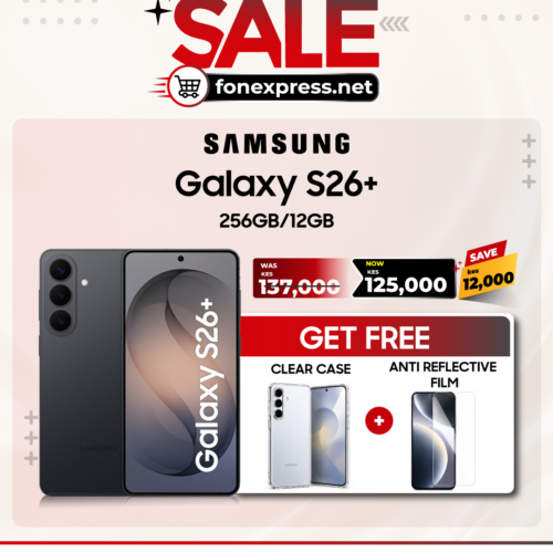 Samsung Galaxy S26 Plus 5G smartphone with premium design and advanced Galaxy AI features