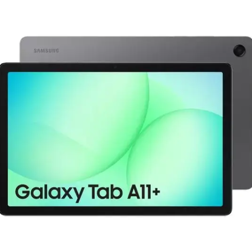 Samsung Galaxy Tab A11 tablet with large display and slim modern design Samsung Tab A11 front and back view showing wide screen and camera layout Samsung Galaxy Tab A11 with immersive display for entertainment and work