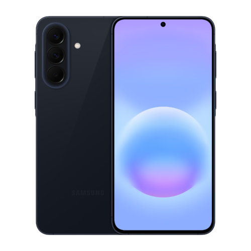 Samsung Galaxy A57 5G 8GB/128GB smartphone showing sleek front and rear design, featuring a large AMOLED display, triple rear camera setup, and 5G connectivity.